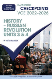 Cambridge Checkpoints VCE Russian Revolution Units 3&4 2022â€“2026