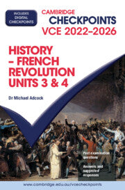 Cambridge Checkpoints VCE French Revolution Units 3&4 2022â€“2026