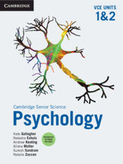 Cambridge senior science Psychology VCE Units 1&2