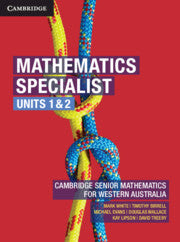 Mathematics specialists Units 1&2