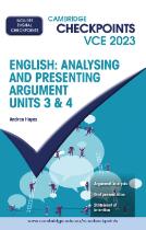 Cambridge Checkpoints VCE English: Analysing and Presenting Argument Units 3&4 2023