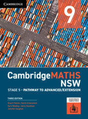 THIS IS NOT A PHYSICAL BOOK - CambridgeMATHS NSW Stage 5 Year 9 Core & Advanced / Extension Paths Third Edition Reactivation Code