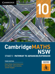 THIS IS NOT A PHYSICAL BOOK - CambridgeMATHS NSW Stage 5 Year 10 Core & Advanced / Extension Paths Third Edition Reactivation Code