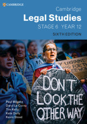 Cambridge Legal Studies Stage 6 Year 12 6ed