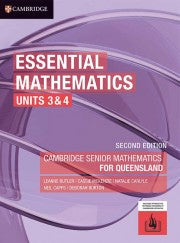 Essential Mathematics Units 3&4 for Queensland 2ed Digital Code