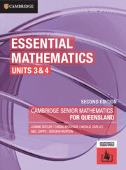 THIS IS NOT A PHYSICAL BOOK - Essential Mathematics Units 3&4 for Queensland 2ed Digital Code