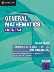 THIS IS NOT A PHYSICAL BOOK - General Mathematics Units 3&4 for Queensland 2ed Digital Code