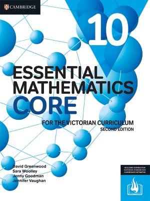 Essential Mathematics CORE for the Victorian Curriculum 10 2ed Digital Code