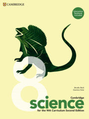 THIS IS NOT A PHYSICAL BOOK - Cambridge Science for Western Australia Year 8 2ed Digital Code