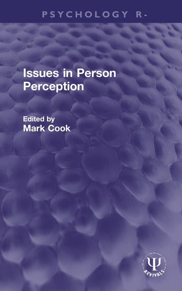 Issues in Person Perception