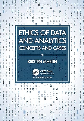 Ethics of Data and Analytics - Paperback / softback