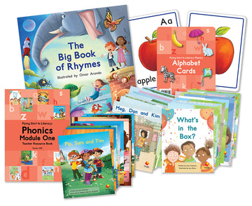 Flying Start to Literacy Phonics Module 1 Complete Singles Pack