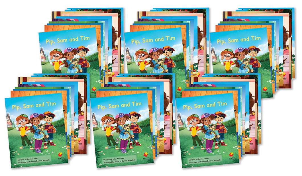 Flying Start to Literacy Phonics Module 1 Student Book Classroom Pack