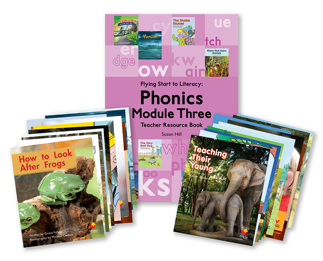 Flying Start to Literacy Phonics Module 3 Complete Singles Pack