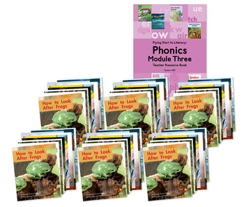 Flying Start to Literacy Phonics Module 3 Complete Classroom Pack