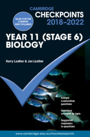 Cambridge Checkpoints NSW Year 11 (Stage 6) Biology 2018-2022
