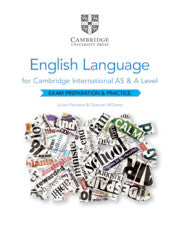 Cambridge International AS and A Level English Language Exam P&P
