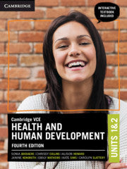 Cambridge VCE Health and Human Development Units 1&2 4ed