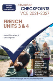 Checkpoints VCE French 2021-24