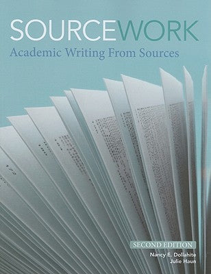 Sourcework : Academic Writing from Sources