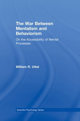 War Between Mentalism and Behaviorism
