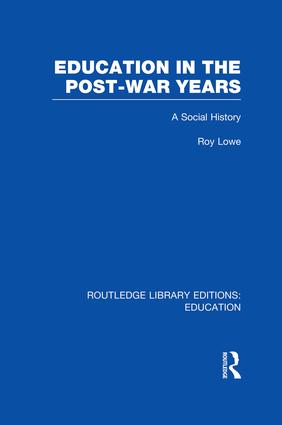 Education in the Post-War Years