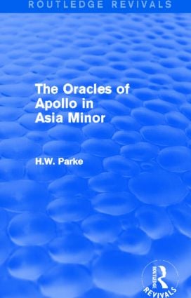 Oracles of Apollo in Asia Minor (Routledge Revivals)