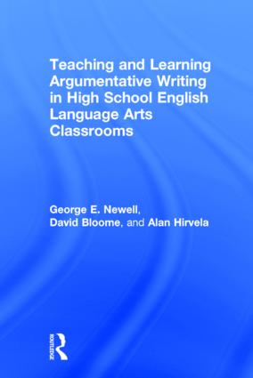 Teaching and Learning Argumentative Writing in High School English Language Arts Classrooms - Hardback