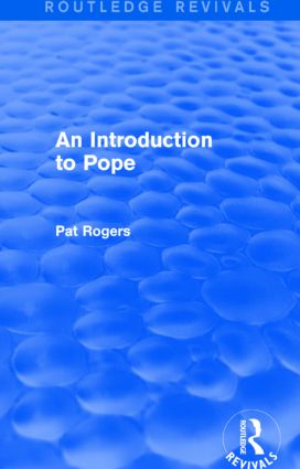 Introduction to Pope (Routledge Revivals)