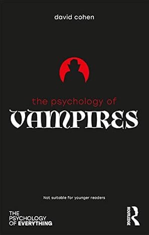 Psychology of Vampires - Hardback