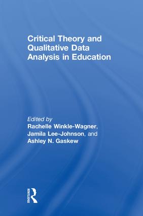 Critical Theory and Qualitative Data Analysis in Education - Hardback