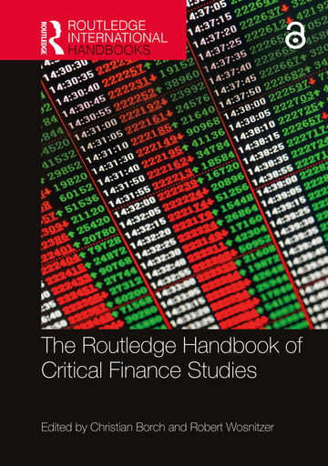 Routledge Handbook of Critical Finance Studies