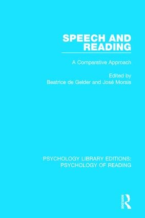 Speech and Reading