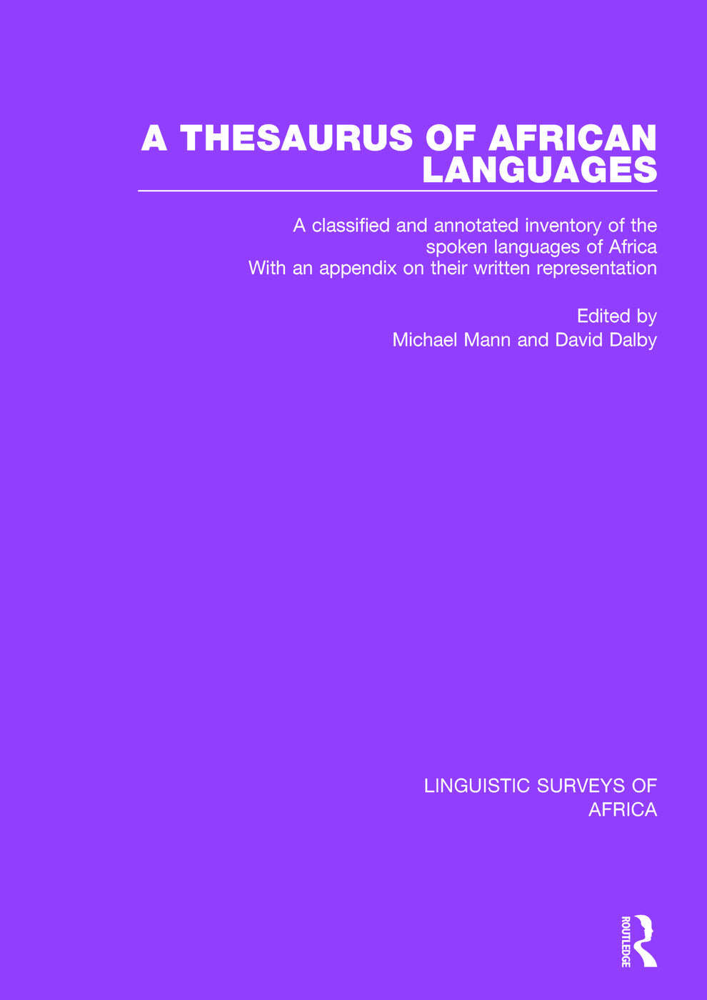 Thesaurus of African Languages