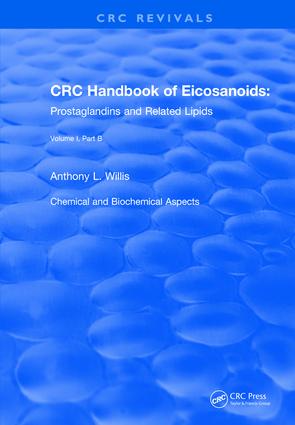 Revival: Handbook of Eicosanoids (1987)