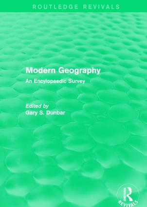 Modern Geography