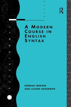 Modern Course in English Syntax