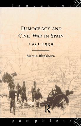 Democracy and Civil War in Spain 1931-1939 - Hardback