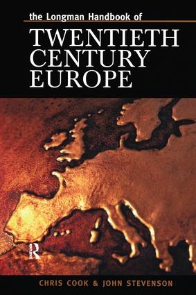 Longman Handbook of Twentieth Century Europe
