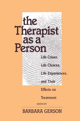 Therapist as a Person