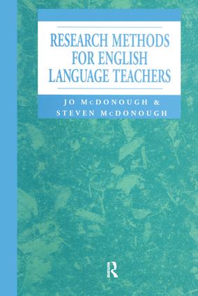 Research Methods for English Language Teachers