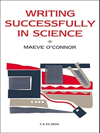 Writing Successfully in Science - Hardback