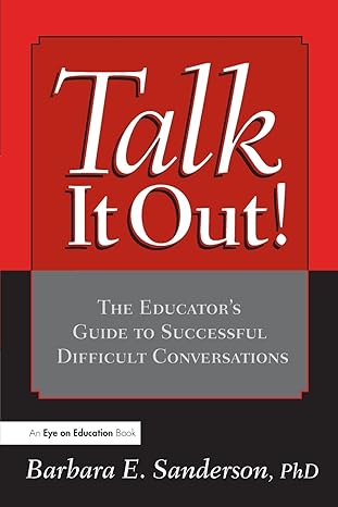 Talk It Out! - Hardback
