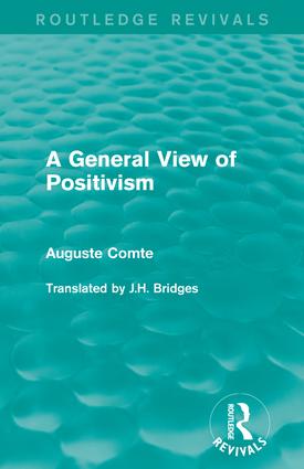 General View of Positivism