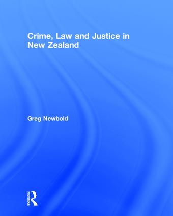 Crime, Law and Justice in New Zealand