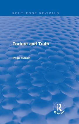 Torture and Truth (Routledge Revivals)