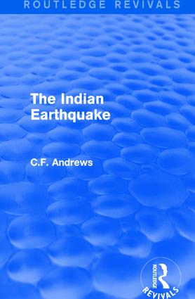 Routledge Revivals: The Indian Earthquake (1935)