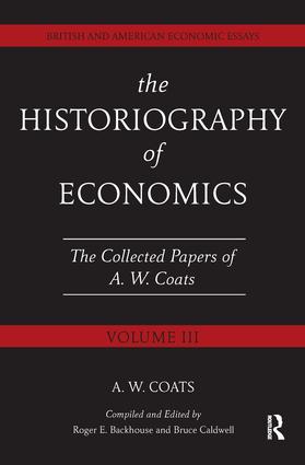 Historiography of Economics