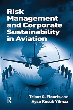 Risk Management and Corporate Sustainability in Aviation - Paperback / softback