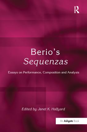 Berio's Sequenzas